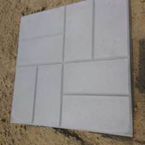 Тротуарная плитка "8 кирпичей" 40x40