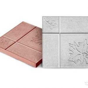 Тротуарная плитка "Клен" 30x30