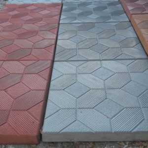 Тротуарная плитка "Ковер" 50x50
